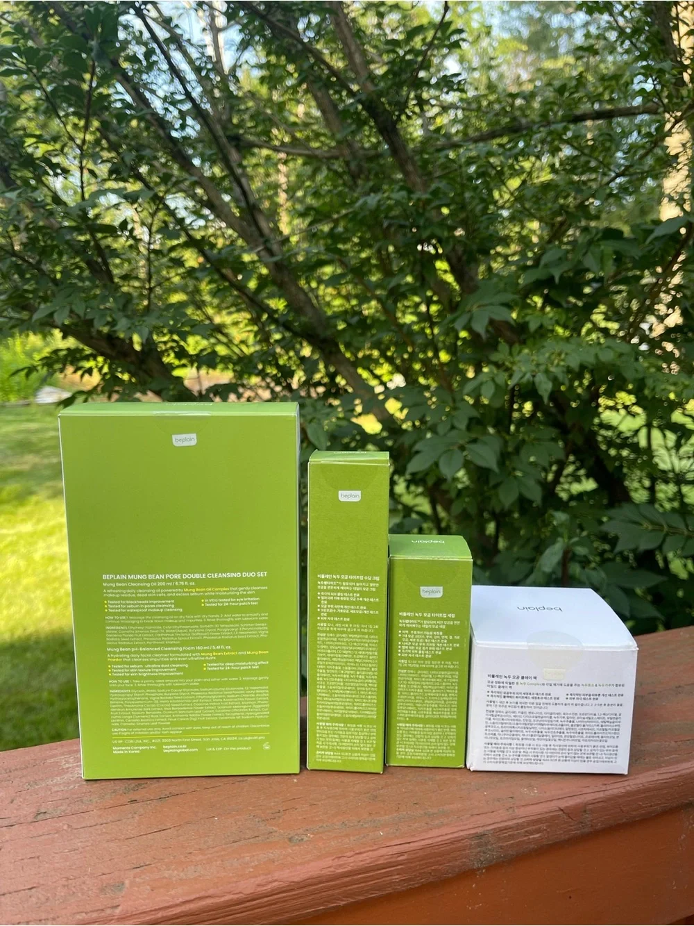 Mung Bean Pore Double Cleansing Duo bundles